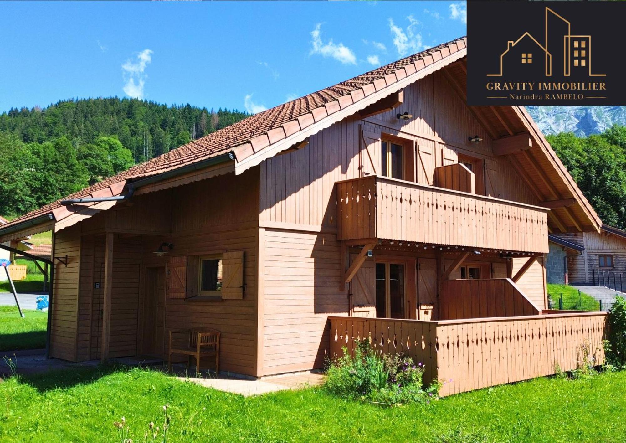 Chalet Duplex Mont-Saxonnex "Le Jarbay " Εξωτερικό φωτογραφία