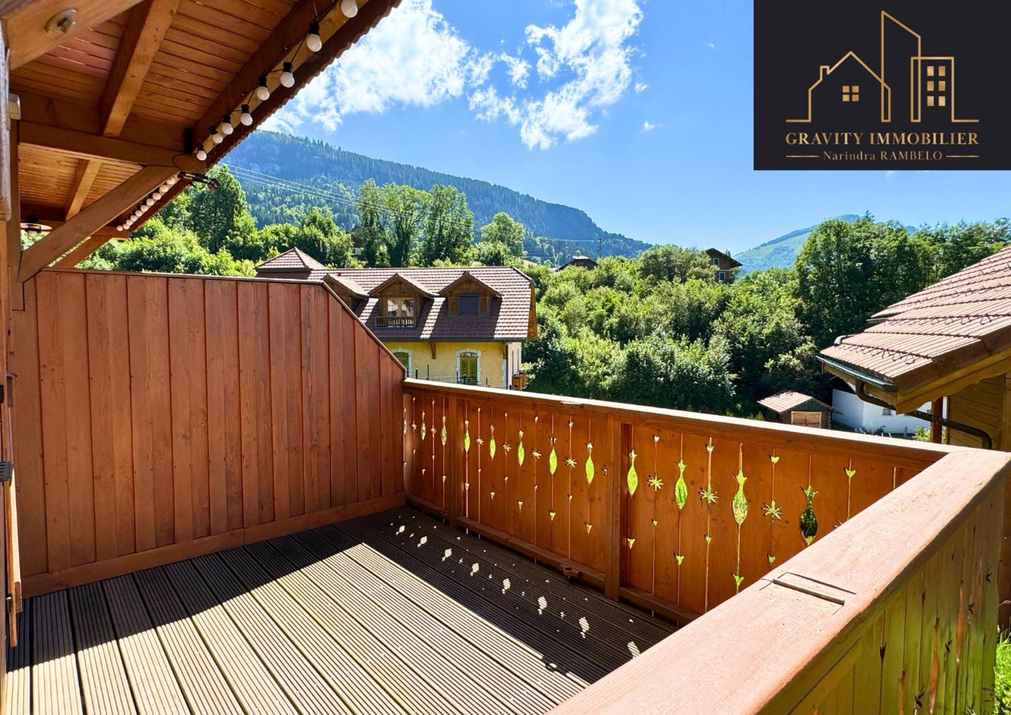 Chalet Duplex Mont-Saxonnex "Le Jarbay " Εξωτερικό φωτογραφία